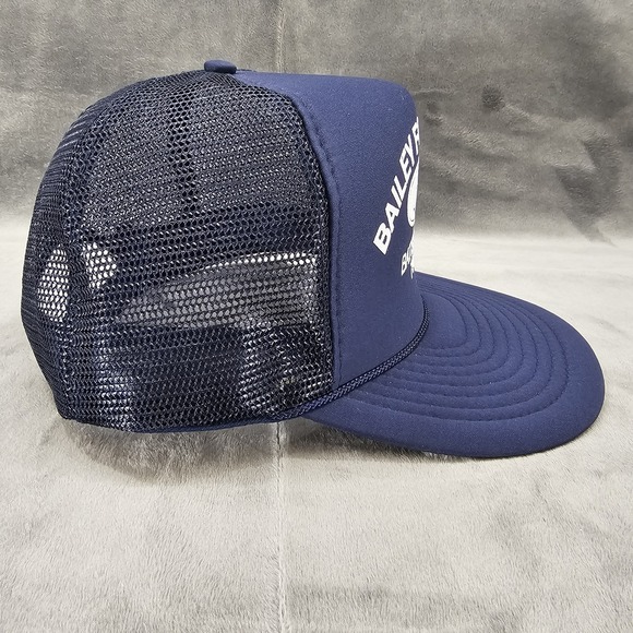 Vintage Bailey Ford Sales Batesville AR Trucker Hat Navy Blue Mesh Snapback Cap - Picture 5 of 11